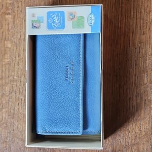 Fossil Blue wallet